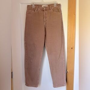 Dynamite Claudia jeans size 8 dusty rose